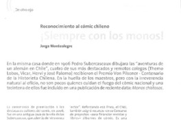 ¡Siempre con los monos!