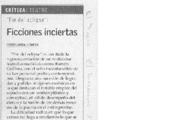 Ficciones inciertas