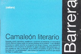 Camaleón literario