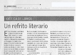 Un refrito literario