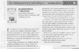 De monstruos y bellezas