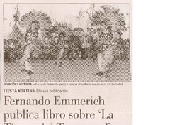 Fernando Emmerich publica libro sobre "La Tirana del Tamarugal"