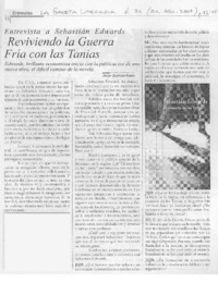 Reviviendo la Guerra Fría con las Tanias (entrevista)