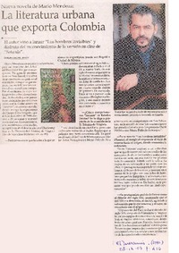 La literatura urbana que exporta Colombia (entrevista)