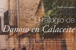 El refugio de donoso en Calaceite