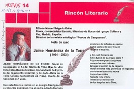 Rincón literario