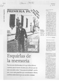 Esquirlas de la memoria