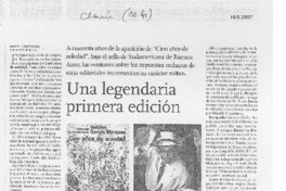 Una legendaria primera edición