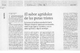 El sabor agridulce de las putas tristes