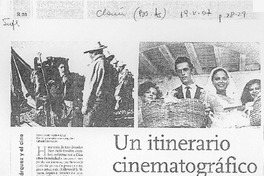 Un itinerario cinematográfico