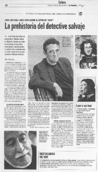 La prehistoria del detective salvaje