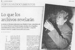 Lo que los archivos revelarán