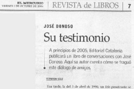 Su testimonio