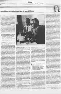 Jorge Millas: un académico a prueba del paso del tiempo