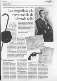 Las despedidas y la memorabilia de Edwards Bello