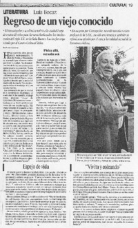 Regreso de un viejo conocido