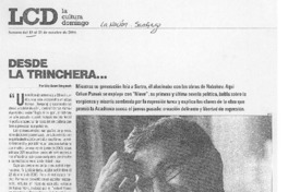 Desde la trinchera --