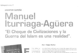 "El choque de civilizaciones y la Guerra del Islam es una realidad" (entrevista)