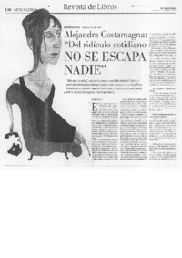 "Del ridículo cotidiano no se escapa nadie" (entrevista)