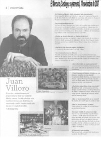 Juan Villoro (entrevista)