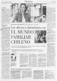 Los afectos e intimidades en el mundo familiar chileno (entrevista)