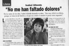"No me han faltado dolores" (entrevista)