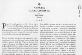 Neruda coleccionista