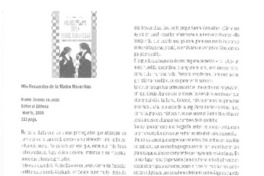 Mis recuerdos de la Madre Maravillas