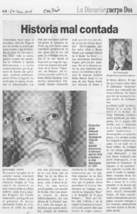 Historia mal contada