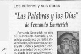 Las palabras y los días