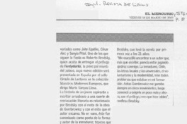 "Ferdydurke" con prólogo de Roberto Brodsky