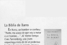La Biblia de barro