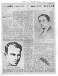 Novela social y novela irreal