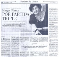 Margo Glantz por partida triple (entrevista)