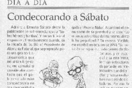 Condecorando a Sábato