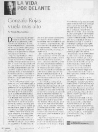Gonzalo Rojas vuela más alto