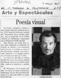 Poesía visual  [artículo]