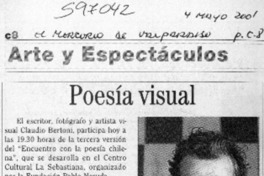 Poesía visual  [artículo]