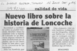 Nuevo libro sobre la historia de Loncoche  [artículo]