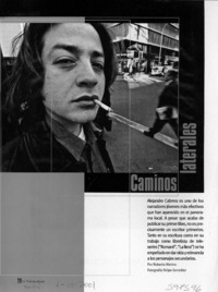 Caminos laterales  [artículo] Roberto Merino