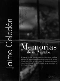 Memorias de un vividor  [artículo] Daniela Stuardo