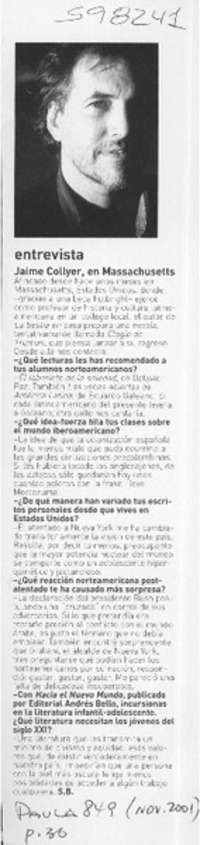 Jaime Collyer, en Massachusetts