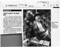 "Opera inmóvil" de Jorge Díaz  [artículo]