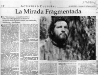 La mirada fragmentada  [artículo] Carolina Andonie Dracos