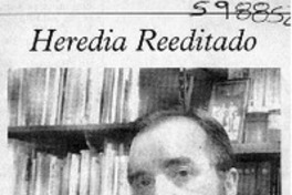 Heredia reeditado  [artículo]