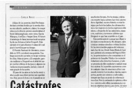 Catástrofes e insultos  [artículo] Camilo Marks