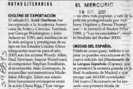 Noticias literarias  [artículo]