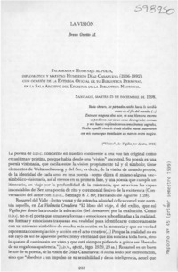 La visión  [artículo] Breno Onetto M.