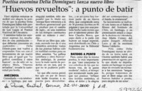 "Huevos revueltos", a punto de batir  [artículo]