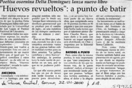 "Huevos revueltos", a punto de batir  [artículo]